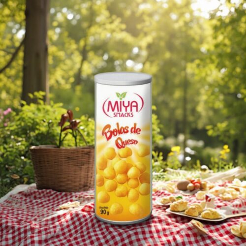 Cheese Coated Corn Puffed Snacks