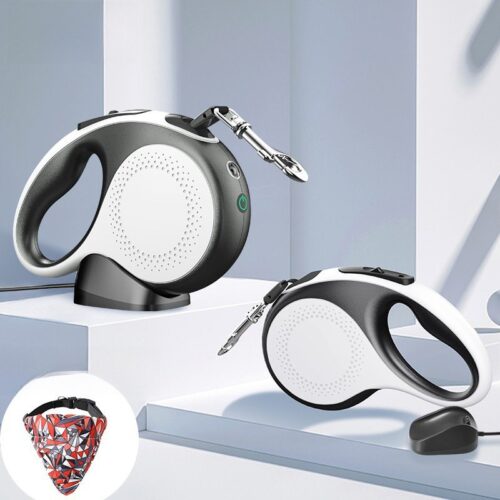 LED Retractable Pet Traction Rope