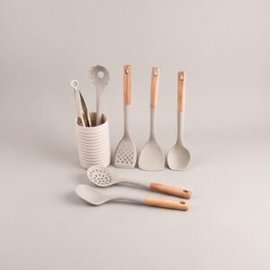 7-Piece Silicone Pack Nylon Cookware Set